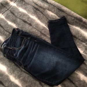 American Eagle Outfitters Dark Wash Crop Jeggings